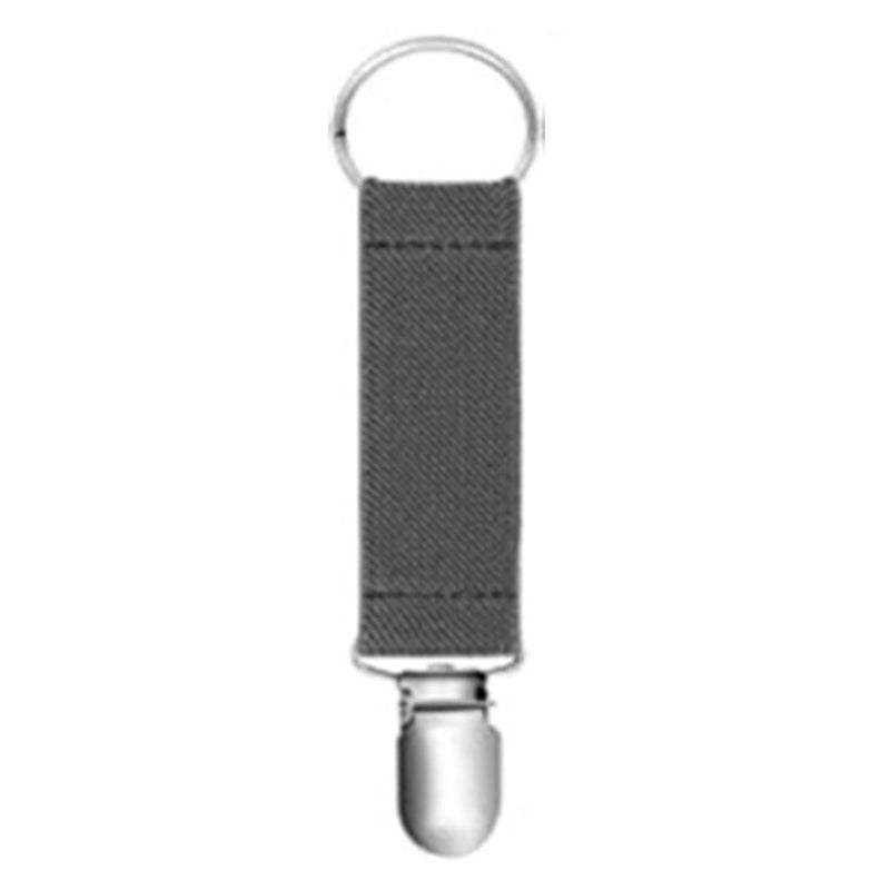 Multifunctional Travel Hat Clip with Nylon Strap gray by HitMyNeed