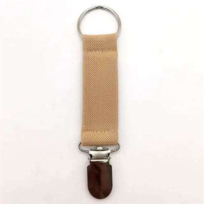 Multifunctional Travel Hat Clip with Nylon Strap khaki by HitMyNeed