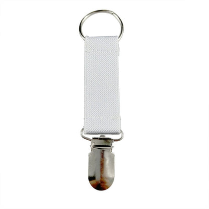 Multifunctional Travel Hat Clip with Nylon Strap white by HitMyNeed