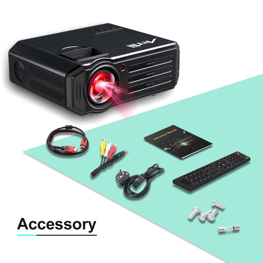Multimedia LED HD Home Theater Projector by HitMyNeed