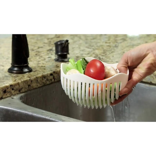 Multipurpose 1-Minute Salad Maker 3-in-1 Bowl by HitMyNeed