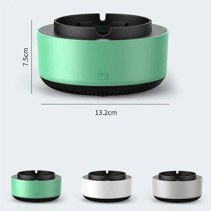 Multipurpose Ashtray with Built‑In Smoke Filter by HitMyNeed