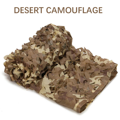 Multipurpose Camouflage Net for Outdoor Concealment desert-camouflage 2m-x-3m by HitMyNeed