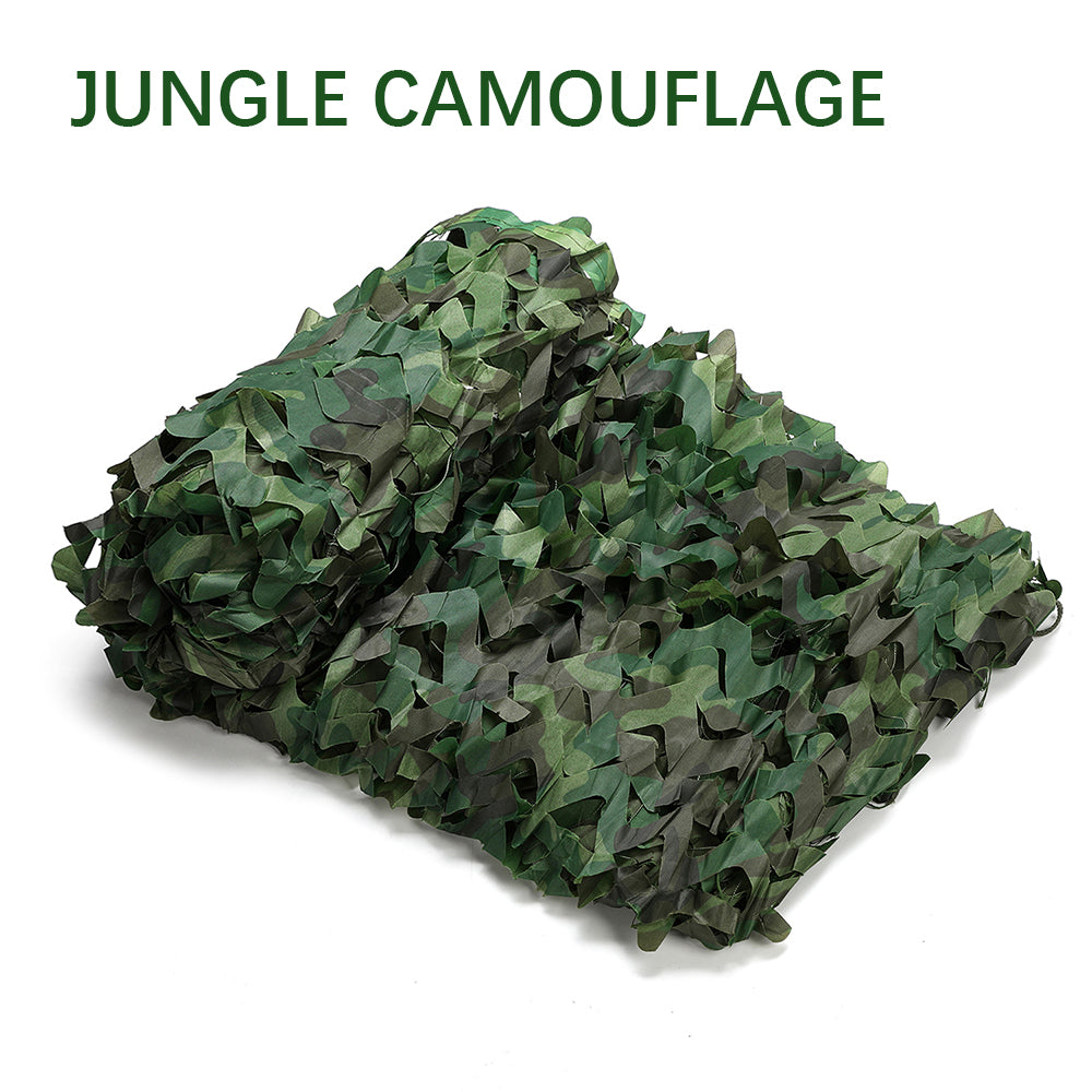Multipurpose Camouflage Net for Outdoor Concealment jungle-camouflage 1-5m-x-4m by HitMyNeed