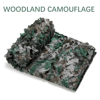 Multipurpose Camouflage Net for Outdoor Concealment woodland-camouflage 1-5m-x-4m by HitMyNeed