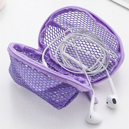 Multipurpose Nylon Mesh Coin Purse Pouch by HitMyNeed