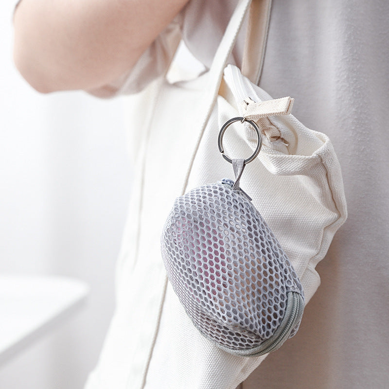 Multipurpose Nylon Mesh Coin Purse Pouch by HitMyNeed