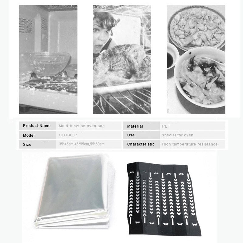 Multipurpose Oven Roasting Bags (10 Pack) by HitMyNeed