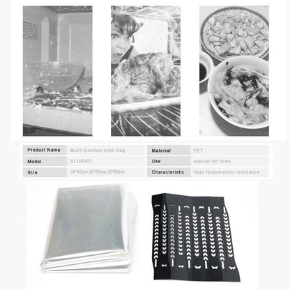 Multipurpose Oven Roasting Bags (10 Pack) by HitMyNeed