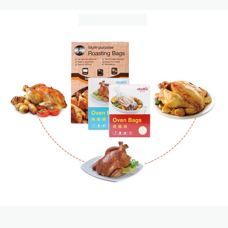 Multipurpose Oven Roasting Bags (10 Pack) by HitMyNeed