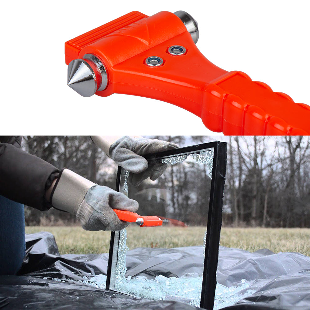 Multipurpose Seatbelt Cutter and Window Breaker Tool by HitMyNeed