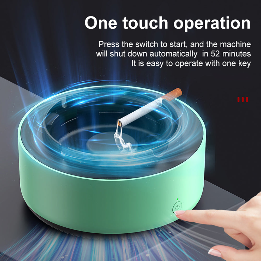 Multipurpose Smokeless Ashtray with Anion Air Purifier by HitMyNeed