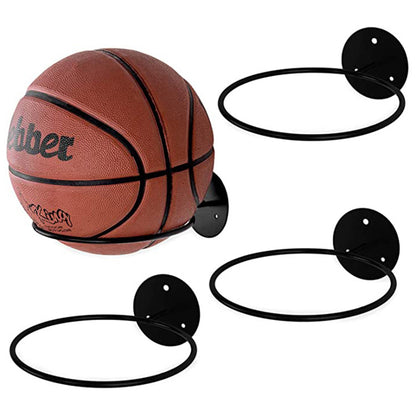 Multipurpose Wall Mount Basketball & Ball Holder by HitMyNeed