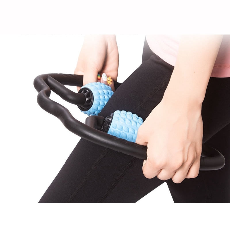 Muscle Massage Roller with 4-Point Massage Balls by HitMyNeed