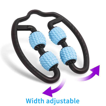Muscle Massage Roller with 4-Point Massage Balls by HitMyNeed
