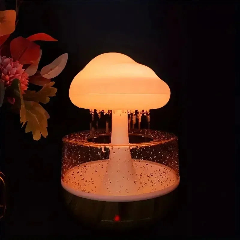 Mushroom Rain Air Humidifier & Aroma Diffuser by HitMyNeed