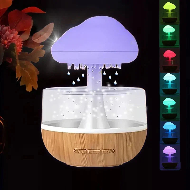 Mushroom Rain Air Humidifier & Aroma Diffuser plug-in-version by HitMyNeed