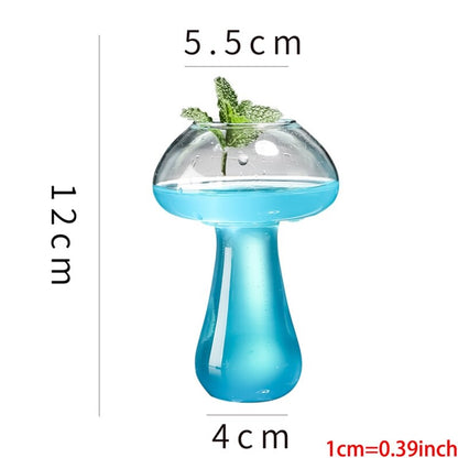 Mushroom Shaped Glass Tumbler 380ml by HitMyNeed