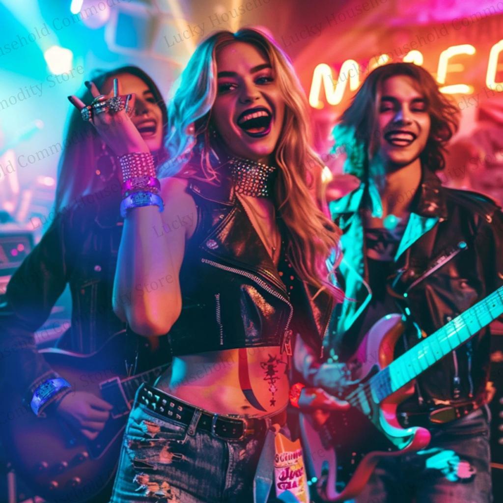 Music Sound Activated LED Glow Bracelets for Parties by HitMyNeed