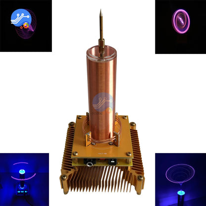 Musical Tesla Coil Plasma Speaker with Acrylic Shell by HitMyNeed