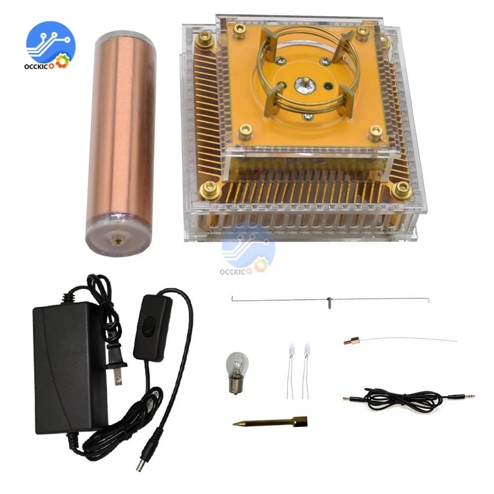 Musical Tesla Coil Plasma Speaker with Acrylic Shell by HitMyNeed