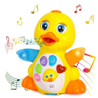 Musical Walking Duck Toy with Lights and Sounds by HitMyNeed