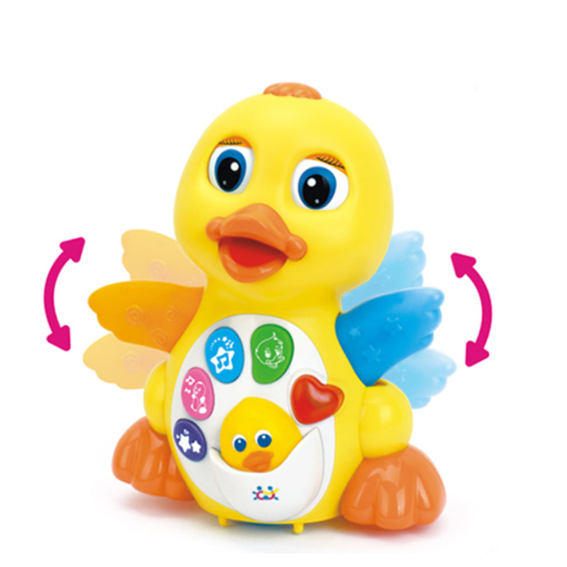 Musical Walking Duck Toy with Lights and Sounds by HitMyNeed