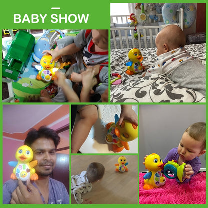Musical Walking Duck Toy with Lights and Sounds by HitMyNeed