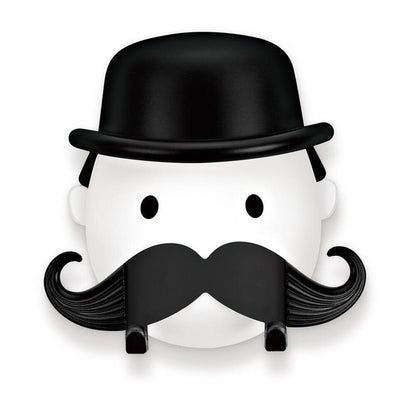 Mustache Man Razor Holder with Suction for Shower by HitMyNeed