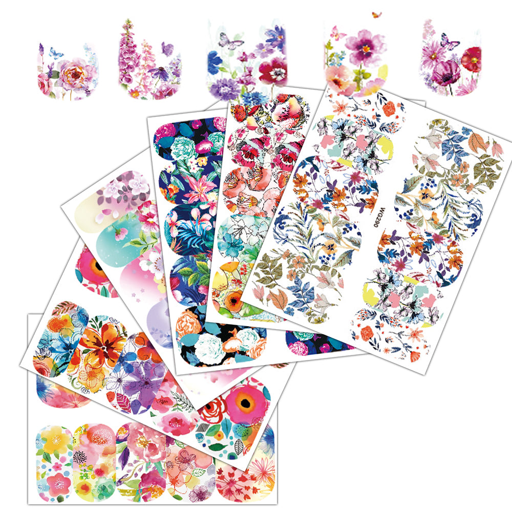 Nail Decals Art Stickers Set, 25 Sheets by HitMyNeed