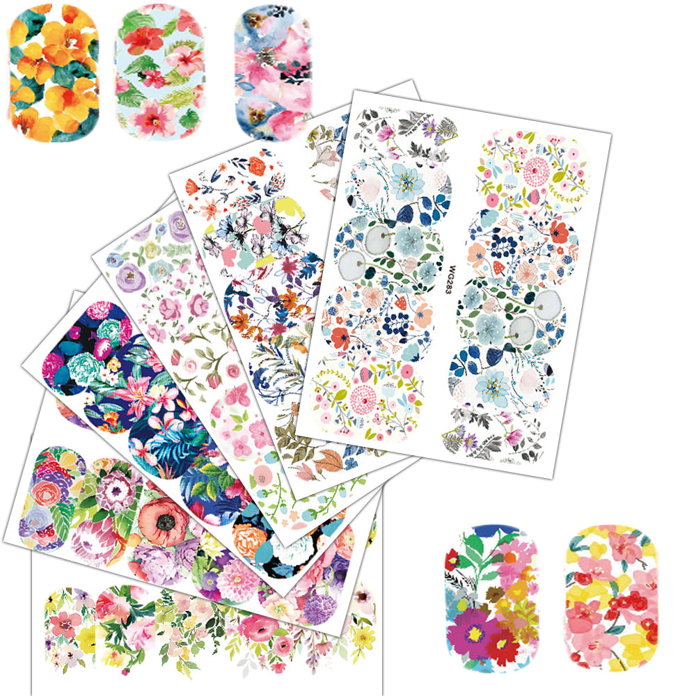 Nail Decals Art Stickers Set, 25 Sheets by HitMyNeed