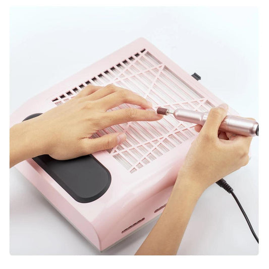 Nail Dust Collector Extractor Fan with Reusable Filter by HitMyNeed