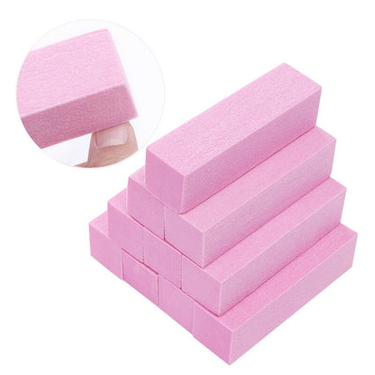 Nail Filing Block Set (10 pcs) for Manicure & Pedicure by HitMyNeed