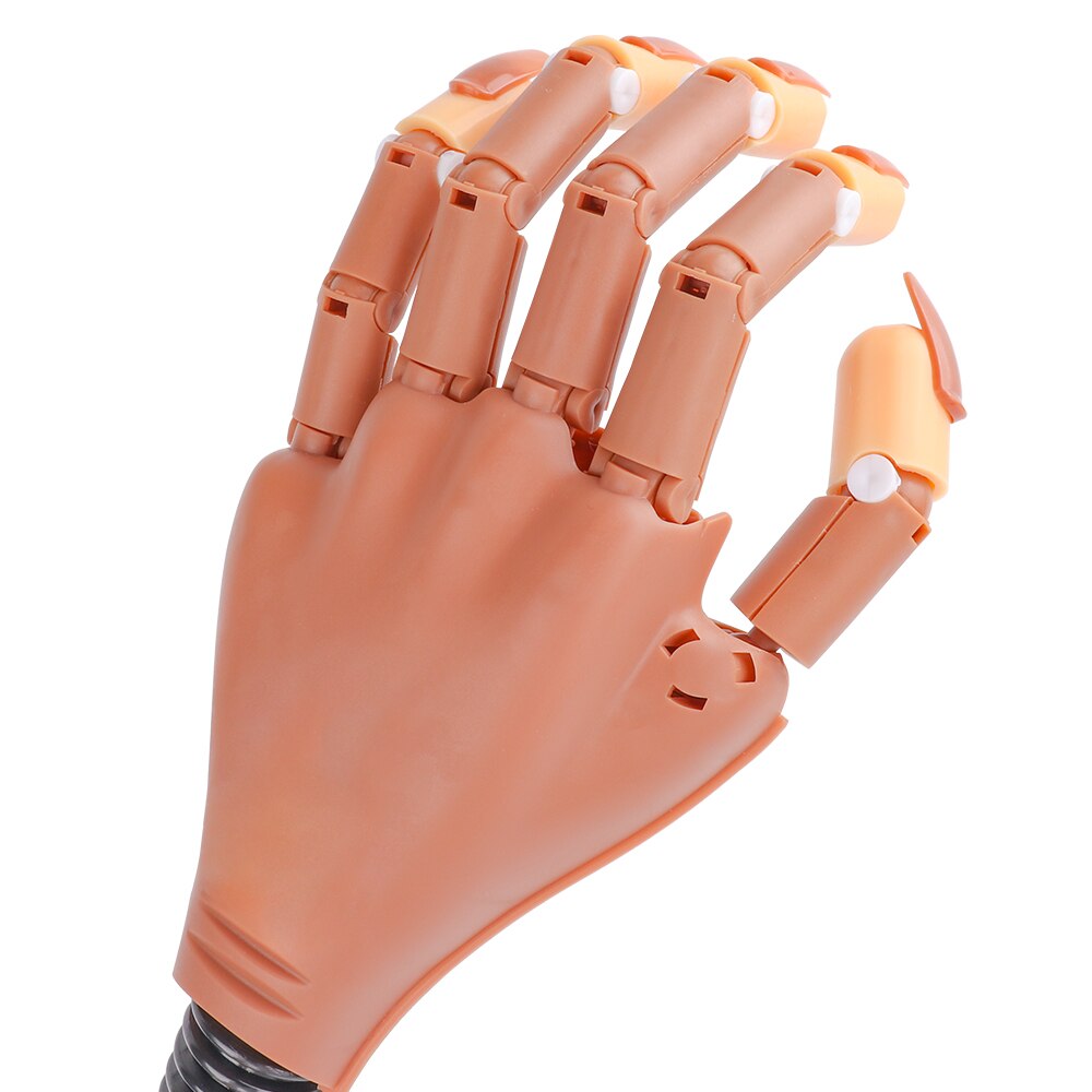 Nail Training Practice Hand with Clamp & Accessories by HitMyNeed