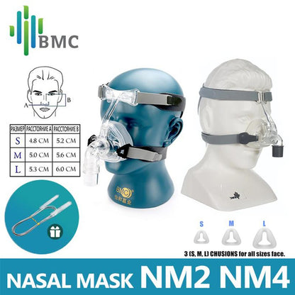 Nasal CPAP Mask with Adjustable Headgear S/M/L by HitMyNeed