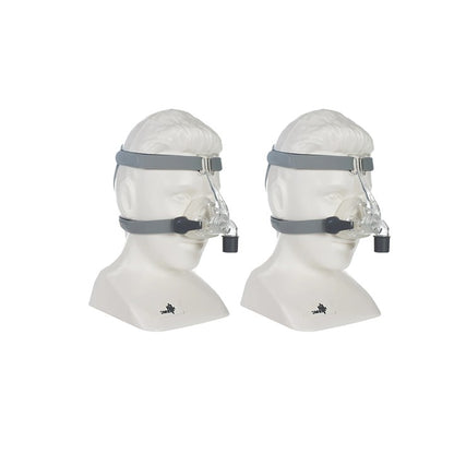 Nasal CPAP Mask with Adjustable Headgear S/M/L 2pcs-nm4 l by HitMyNeed