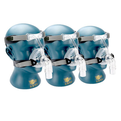 Nasal CPAP Mask with Adjustable Headgear S/M/L 3pcs-nm2 s by HitMyNeed