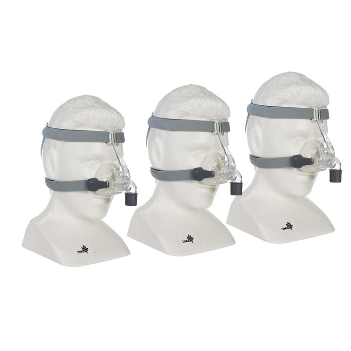 Nasal CPAP Mask with Adjustable Headgear S/M/L 3pcs-nm4 s by HitMyNeed