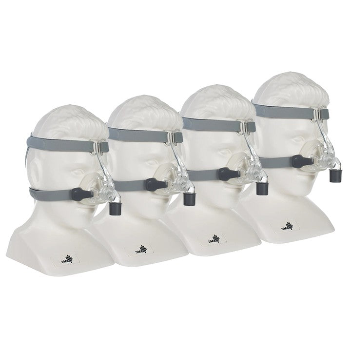 Nasal CPAP Mask with Adjustable Headgear S/M/L 4pcs-nm4 s by HitMyNeed