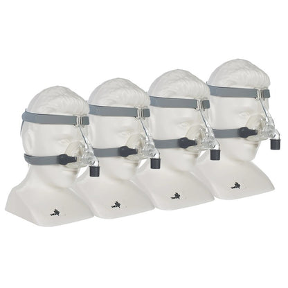 Nasal CPAP Mask with Adjustable Headgear S/M/L 4pcs-nm4 s by HitMyNeed