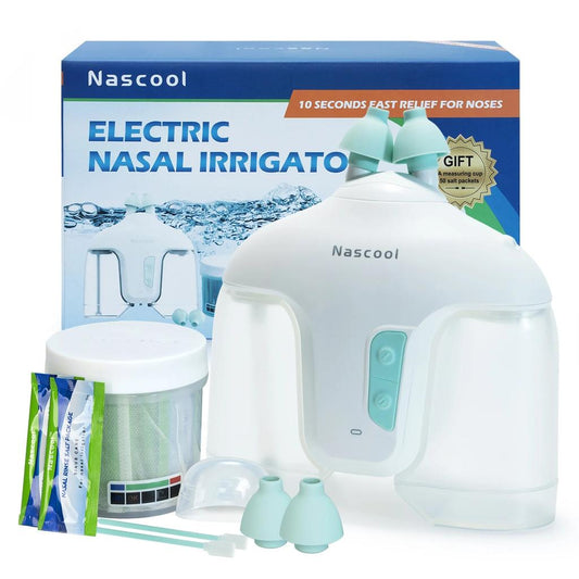 Nascool Electric Nasal Irrigation System with 50 Pods by HitMyNeed