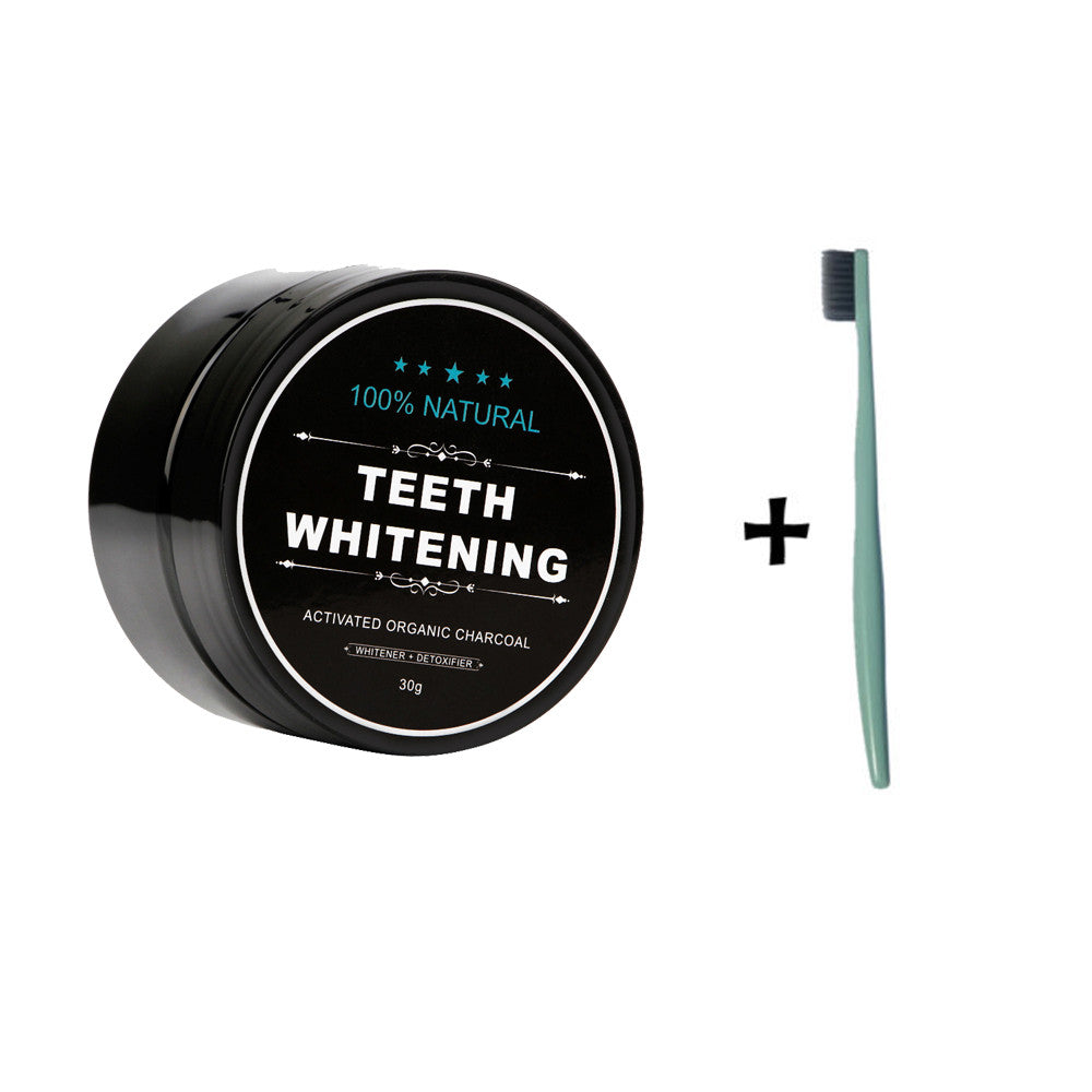 Natural Activated Charcoal Teeth Whitening Powder by HitMyNeed