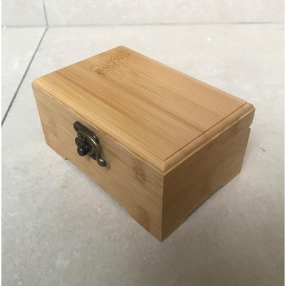Natural Bamboo Jewelry Box Organizer by HitMyNeed