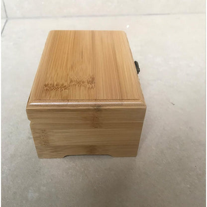 Natural Bamboo Jewelry Box Organizer by HitMyNeed