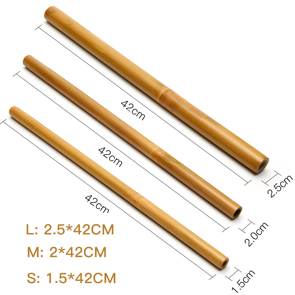 Natural Bamboo Massage Sticks Set (3 Pieces) by HitMyNeed