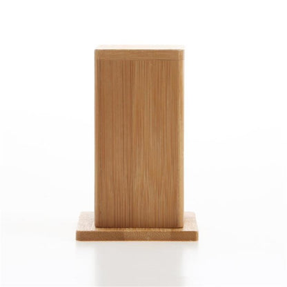 Natural Bamboo Toothpick Holder with Lid by HitMyNeed