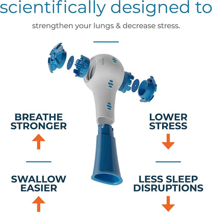 Natural Breathing Exerciser Trainer With App by HitMyNeed
