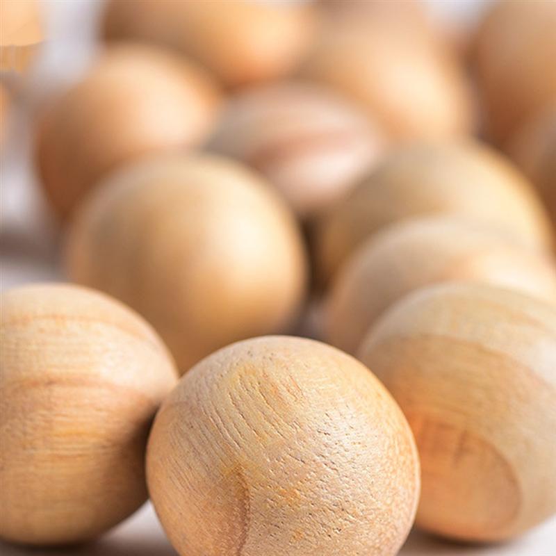 Natural Cedar Wood Moth Balls (50 Pack) by HitMyNeed