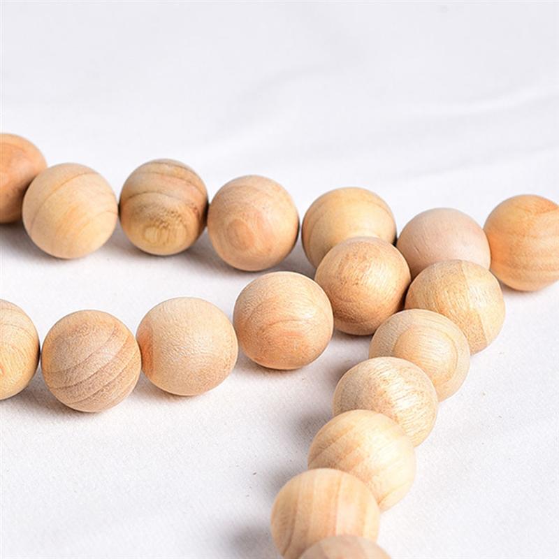 Natural Cedar Wood Moth Balls (50 Pack) by HitMyNeed