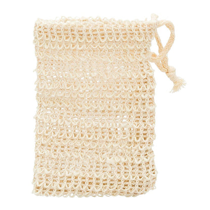 Natural Exfoliating Soap Saver Bag Linen Pouch by HitMyNeed